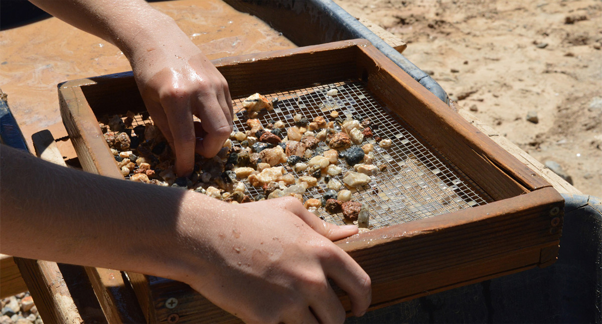 minas de cuarzo rosa