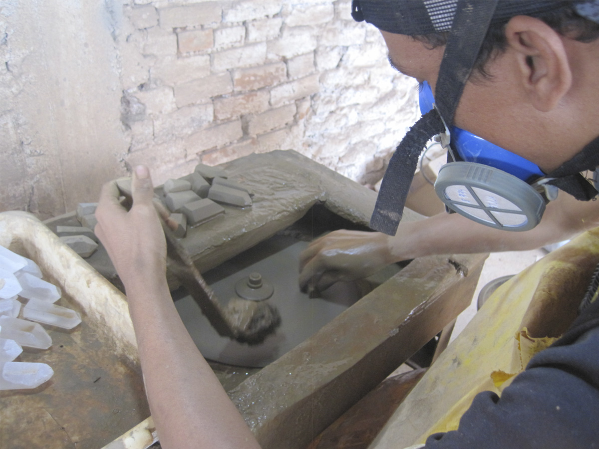 pulidor de cristal de cuarzo