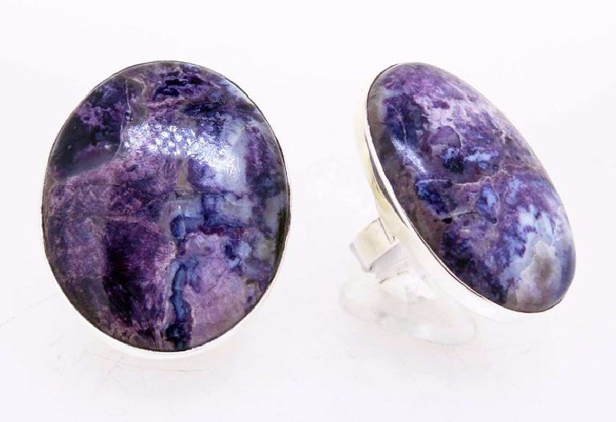 anillos con cabujon de piedra tiffany