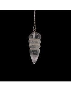 Péndulo Egipcio de Cuarzo Blanco