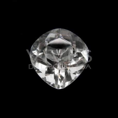 Quartzo facetado formas pequenas