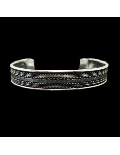 Brazalete en Baño de Plata -B10-