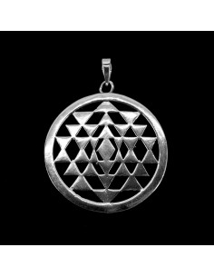 Pingente com banho de prata -C33-