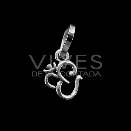 Pendentif plaqué argent -C48-