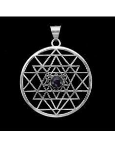 Pingente com banho de prata -C55-