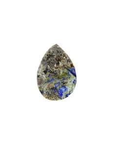 Azurite com cabochão de malaquite 2