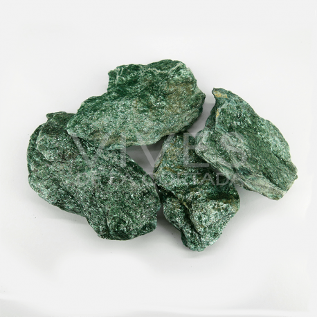 Fuchsite brute (paquet de 500gr)