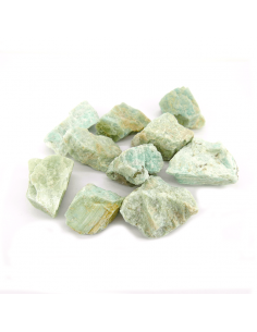 Amazonite Pequena em bruto pacote de 500gr