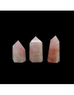 Puntas Pulidas de Cuarzo Rosa Extra (pack 250gr)