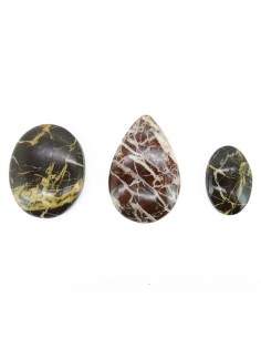 Jaspe brun Cabochon (Pack 30gr)