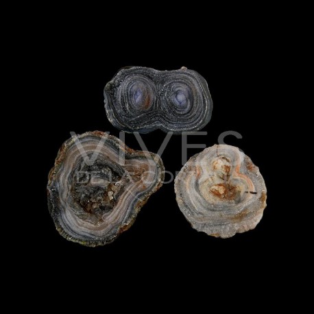 Rough crystallized chalcedony 20-29gr