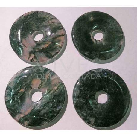 Cuarzo blanco Donut Mediano