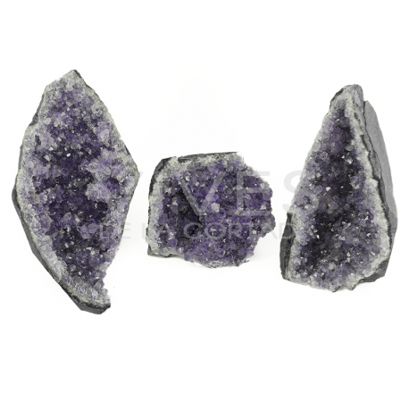 Amethyst Druse Cut Base