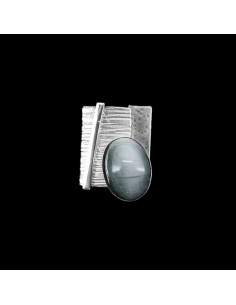 Pendentif œil de chat en argent 925 (B17) 2