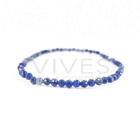 Pulsera de Cianita Facetada 3mm