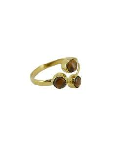 Bague de bronze avec minerai aléatoire -25- 2