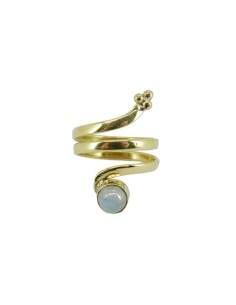Ring of Bronze with Mineral -26-