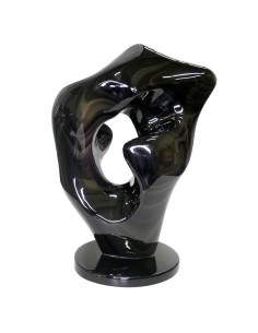 Sculpture en obsidienne arc-en-ciel FO2