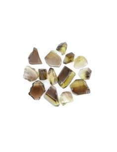 Quartzo fumado tombado a quente 2x1 cm (Embalagem 250gr) 2