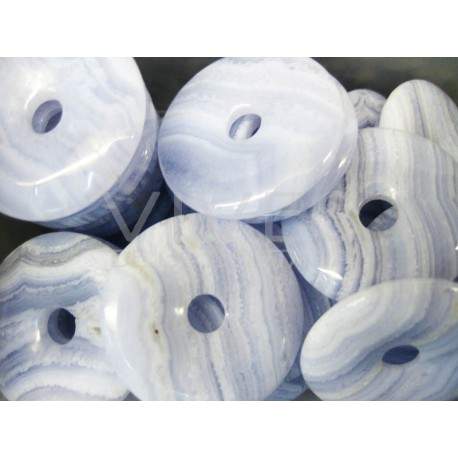 Donuts médios de calcedónia