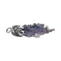 Pendant Grape Chalcedony Dragon in 925 Sterling Silver