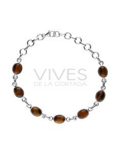 Bracelete de olho de tigre...