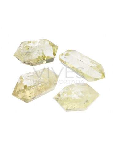 Polished Bitermines of Heated Citrine