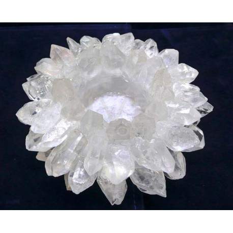 Posavela em pontas quartzo. 