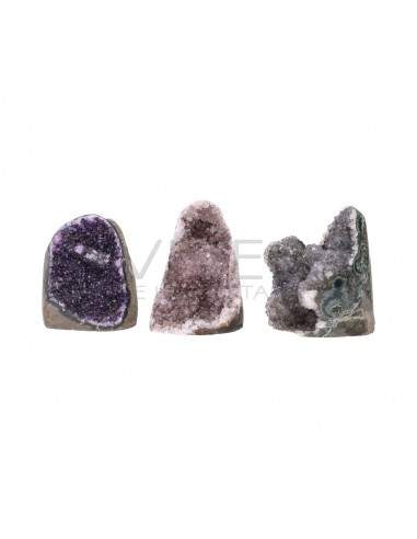 Base plana multicolorida Amethyst...