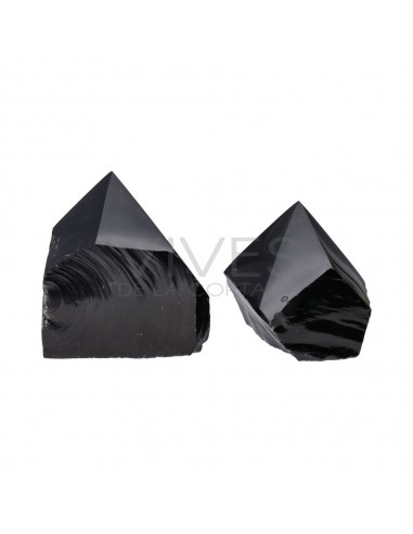 Puntas Semipulidas de Obsidiana
