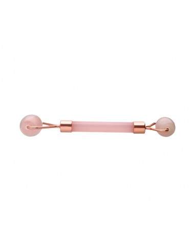 Masseur au quartz rose avec double...