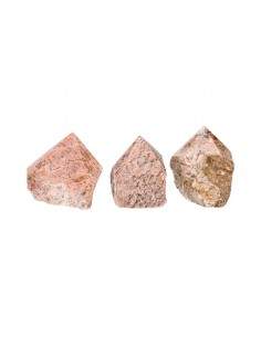 Puntas Semipulidas de Adularia