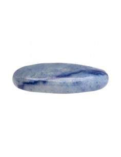 Blue Quartz Flat Tumbled 2