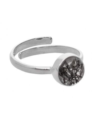 Ensemble cercle de quartz tourmaline...