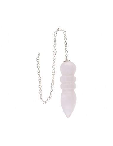 Egyptian Rose Quartz Pendulum (EGI1)