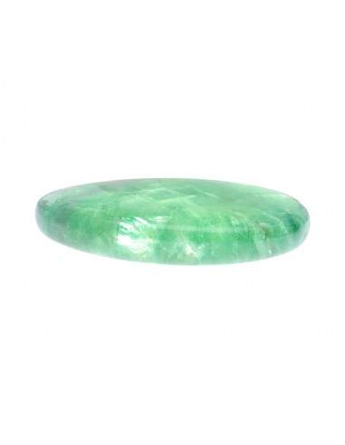 Green Fluorite Flat Tumbled