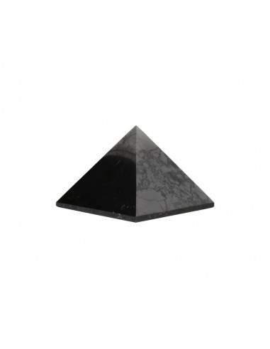 Pirâmide de Shungite Brilhante 10x10cm