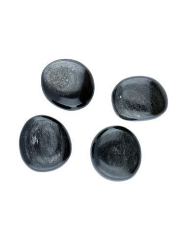 Rhodies argentées obsidiennes