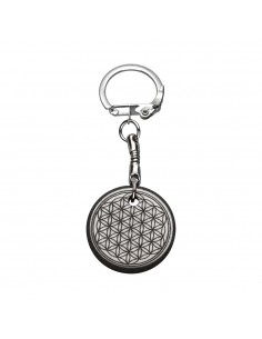 Porte-clés Fleur de vie en...