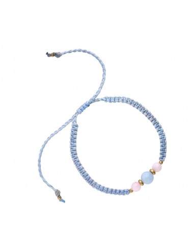 Pulsera Hilo de Colores con Minerales