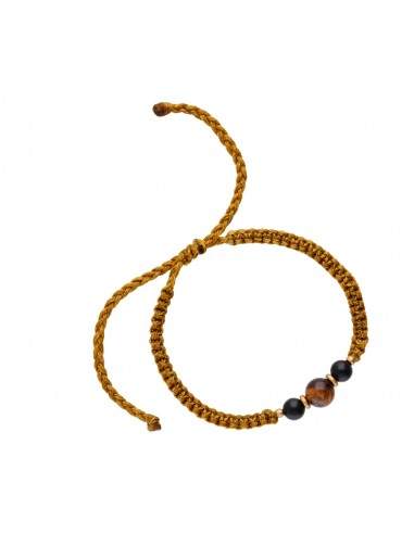 Pulsera Hilo de Colores con Minerales