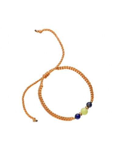 Pulsera Hilo de Colores con Minerales