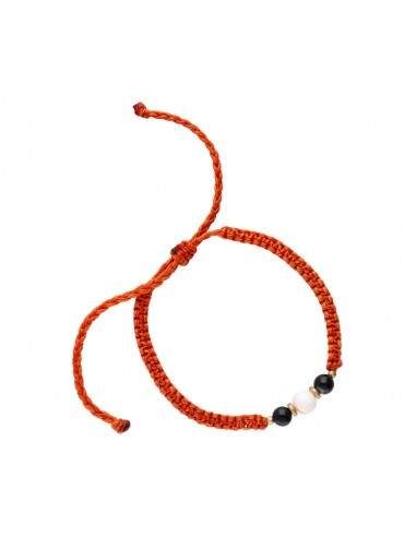 Pulsera Hilo de Colores con Minerales