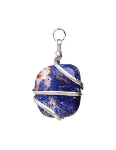 Colgante de Sodalita con Espiral en...