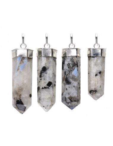 Colgante Punta de Piedra Luna en Baño...