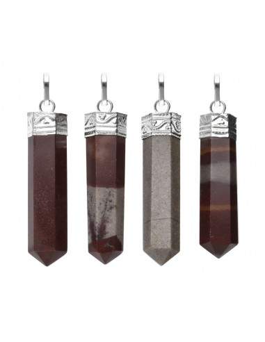 Pendentif Shiva Lingam en argent plaqué