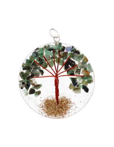 Pendentif en résine arbre de vie...