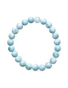 Bracelet de Larimar 8mm 2