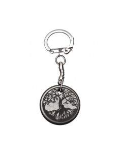 Tree of Life Shungite Keychain