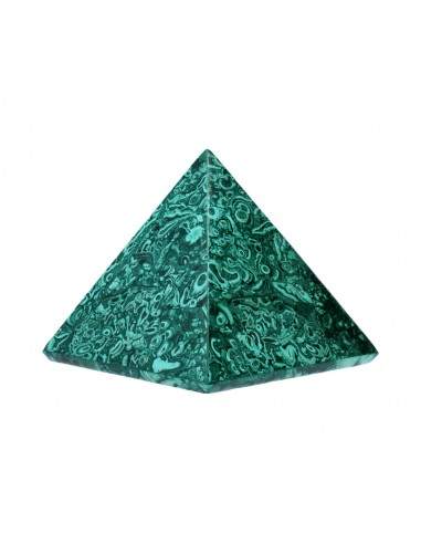 Malachite Pyramid 7x7cm